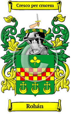 Rohán Family Crest/Coat of Arms