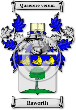 Raworth Family Crest Download (jpg) Legacy Series - 150 DPI