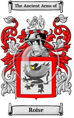 Roise Family Crest Download (JPG) Heritage Series - 600 DPI