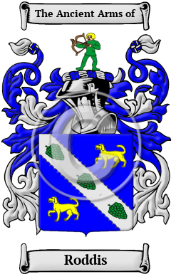 Roddis Family Crest Download (JPG) Heritage Series - 600 DPI