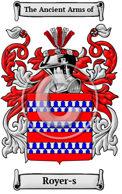 Royer-s Family Crest Download (JPG) Heritage Series - 300 DPI