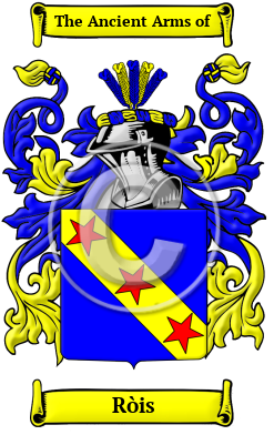 Ròis Family Crest/Coat of Arms