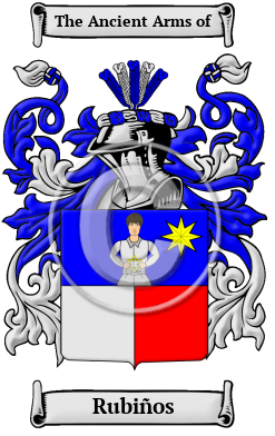 Rubiños Family Crest/Coat of Arms