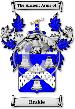 Rudde Family Crest Download (jpg) Legacy Series - 150 DPI