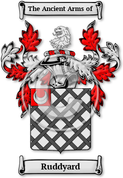 Ruddyard Family Crest Download (jpg) Legacy Series - 150 DPI