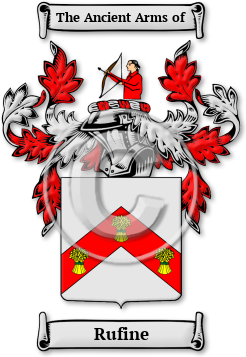 Rufine Family Crest Download (jpg) Legacy Series - 150 DPI