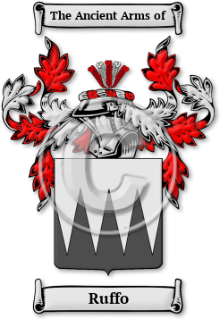 Ruffo Family Crest Download (jpg) Legacy Series - 150 DPI