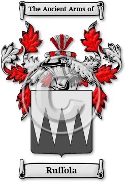 Ruffola Family Crest Download (jpg) Legacy Series - 150 DPI
