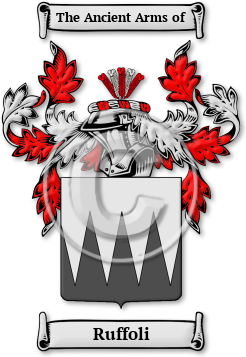 Ruffoli Family Crest Download (jpg) Legacy Series - 150 DPI