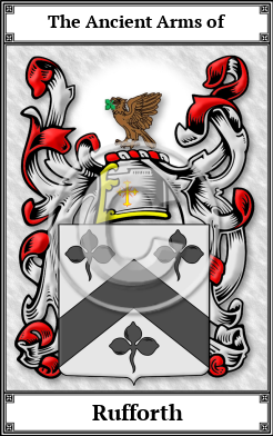Rufforth Family Crest Download (JPG)  Book Plated - 150 DPI