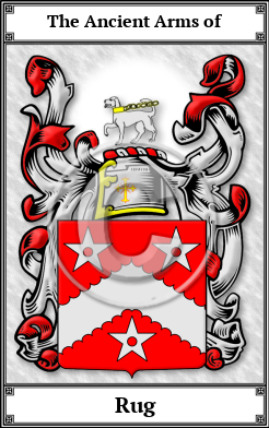 Rug Family Crest Download (JPG)  Book Plated - 150 DPI