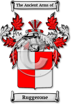 Ruggerone Family Crest Download (JPG) Legacy Series - 600 DPI