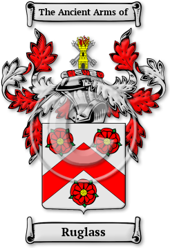 Ruglass Family Crest Download (jpg) Legacy Series - 150 DPI