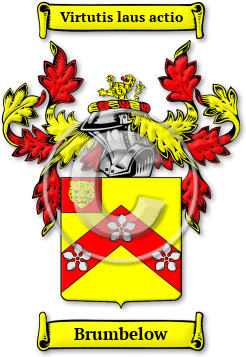 Brumbelow Family Crest Download (jpg) Legacy Series - 150 DPI