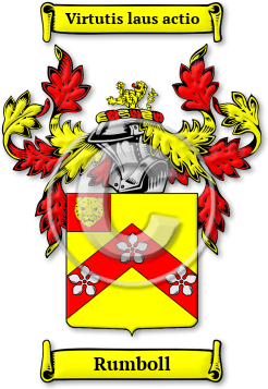 Rumboll Family Crest Download (jpg) Legacy Series - 150 DPI