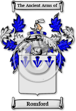 Romford Family Crest Download (JPG) Legacy Series - 600 DPI