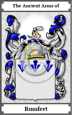Rumfert Family Crest Download (JPG)  Book Plated - 150 DPI