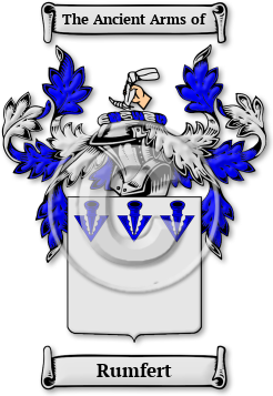 Rumfert Family Crest Download (jpg) Legacy Series - 150 DPI