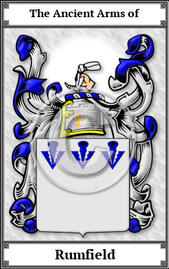 Rumfield Family Crest Download (JPG)  Book Plated - 150 DPI