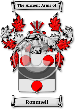 Rommell Family Crest Download (JPG) Legacy Series - 600 DPI