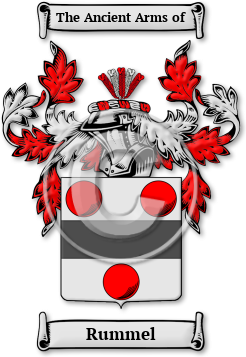 Rummel Family Crest Download (jpg) Legacy Series - 150 DPI