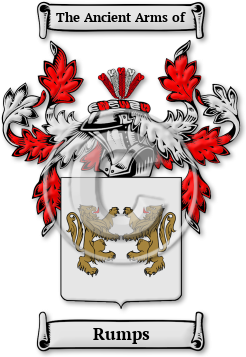 Rumps Family Crest Download (jpg) Legacy Series - 150 DPI