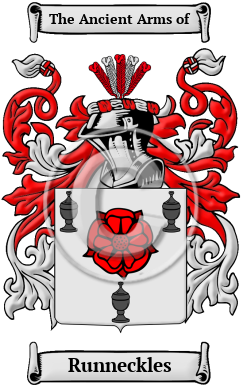 Runneckles Family Crest/Coat of Arms