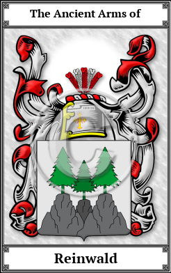 Reinwald Family Crest Download (JPG) Book Plated - 600 DPI