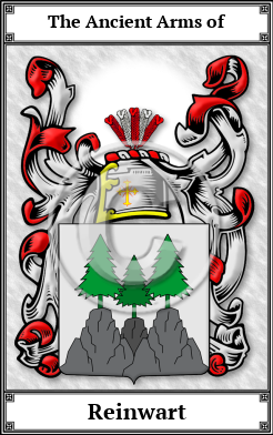 Reinwart Family Crest Download (JPG)  Book Plated - 150 DPI