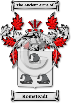 Romsteadt Family Crest Download (JPG) Legacy Series - 300 DPI