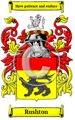 Rushton Family Crest Download (JPG) Heritage Series - 600 DPI