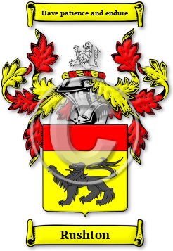 Rushton Family Crest Download (JPG) Legacy Series - 600 DPI