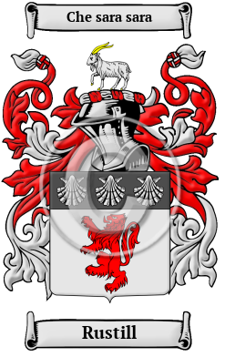 Rustill Family Crest/Coat of Arms