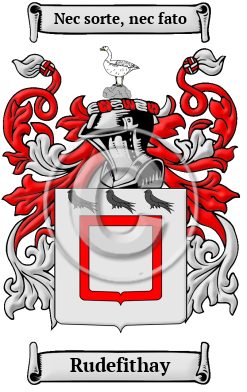 Rudefithay Family Crest/Coat of Arms