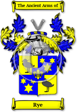 Rye Family Crest Download (JPG) Legacy Series - 300 DPI