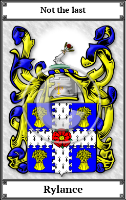 Rylance Family Crest Download (JPG)  Book Plated - 150 DPI