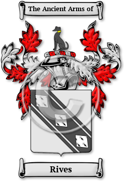 Rives Family Crest Download (jpg) Legacy Series - 150 DPI