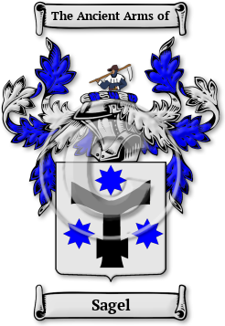Sagel Family Crest Download (JPG) Legacy Series - 600 DPI