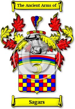 Sagars Family Crest Download (JPG) Legacy Series - 600 DPI