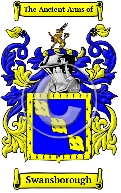 Swansborough Family Crest Download (JPG) Heritage Series - 600 DPI