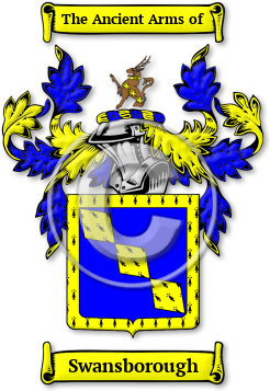 Swansborough Family Crest Download (jpg) Legacy Series - 150 DPI