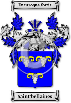 Saint'bellaines Family Crest Download (JPG) Legacy Series - 300 DPI