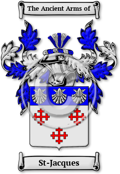 St-Jacques Family Crest Download (jpg) Legacy Series - 150 DPI