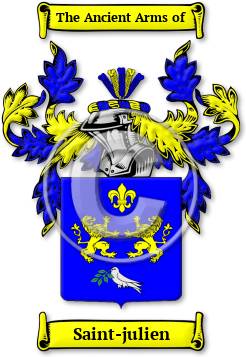 Saint-julien Family Crest Download (jpg) Legacy Series - 150 DPI