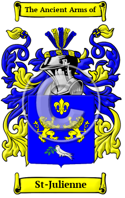 St-Julienne Family Crest Download (JPG) Heritage Series - 300 DPI