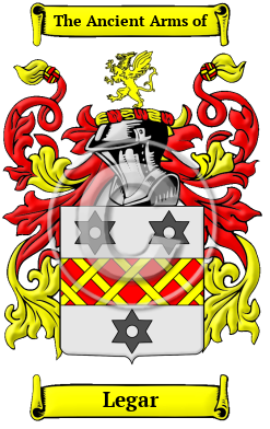 Legar Family Crest/Coat of Arms