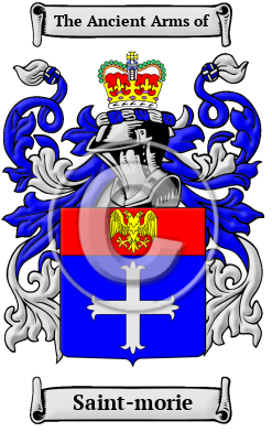 Saint-morie Family Crest Download (JPG) Heritage Series - 300 DPI