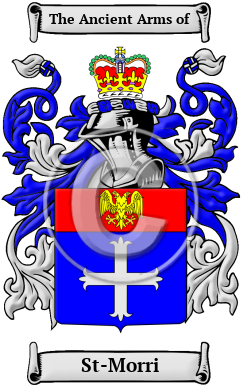 St-Morri Family Crest Download (JPG) Heritage Series - 300 DPI