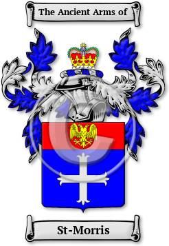 St-Morris Family Crest Download (jpg) Legacy Series - 150 DPI