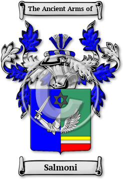 Salmoni Family Crest Download (jpg) Legacy Series - 150 DPI